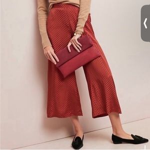 Dolan Red Wide Leg Pants
